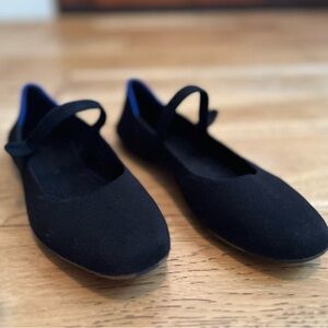 Rothy's Black Mary Jane flats